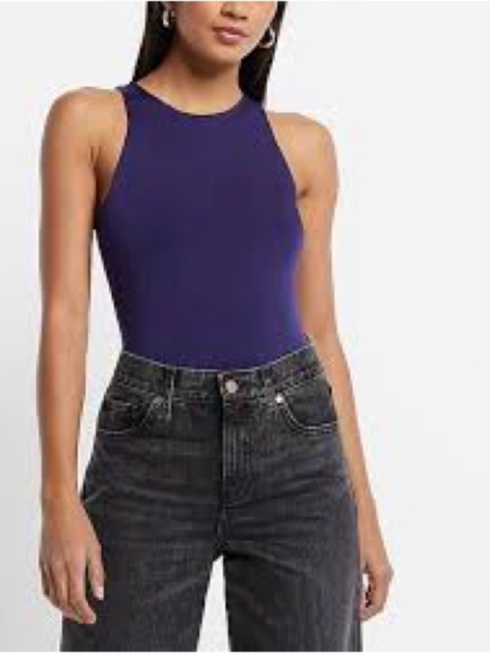 Express Body Contour Compression High Neck Bodysuit